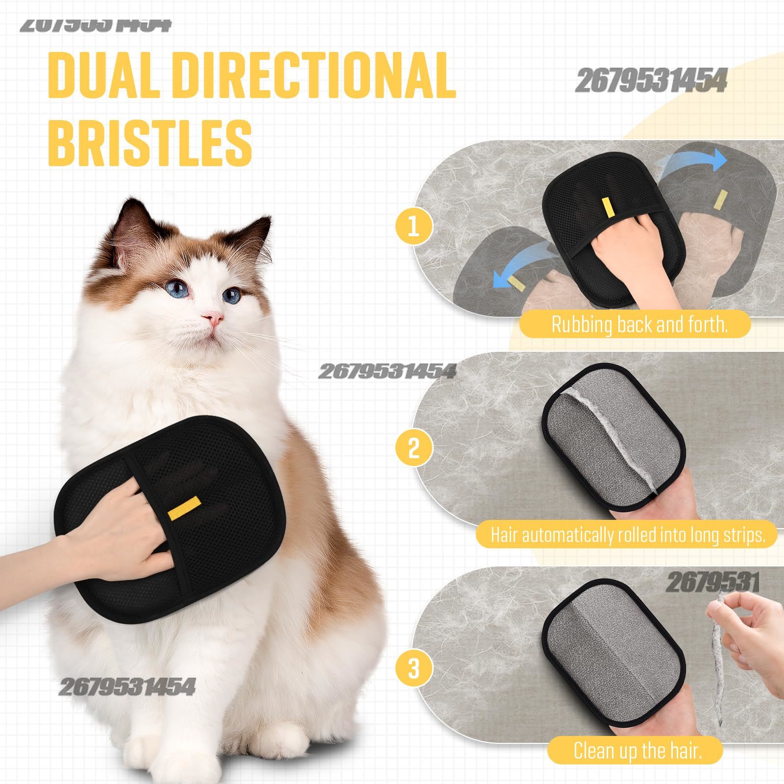 2 In 1 Static Pet Hair Removal - Pet Supplies Discount 评论和价格