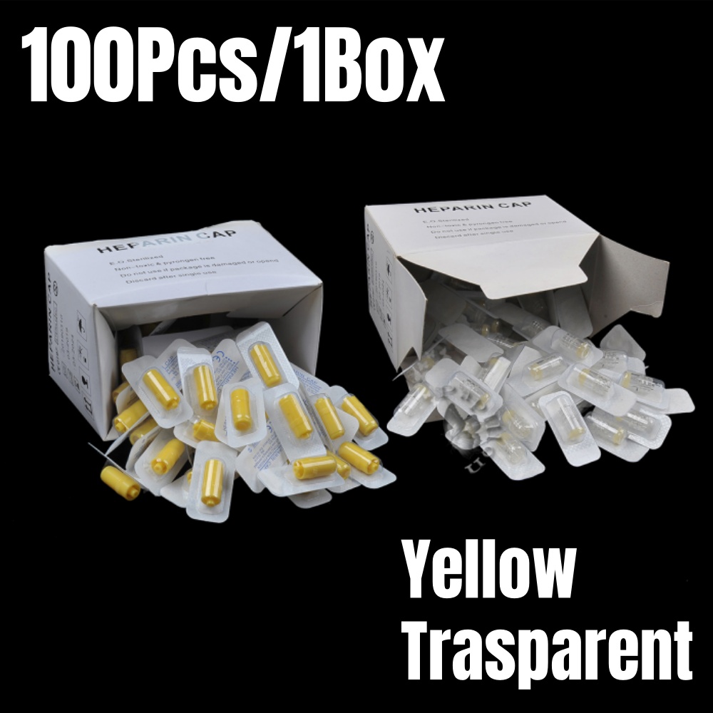 100Pcs/Box Heparin Cap IV Disp - Pet Supplies Discount 评论和价格