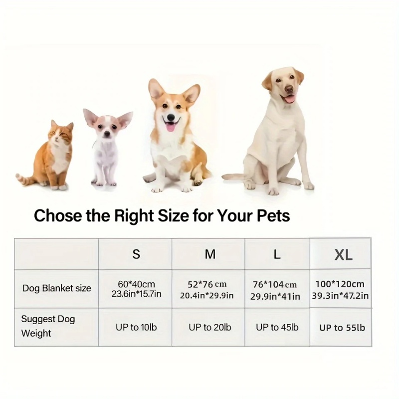 3PCS Soft Fluffy Pet Blanket C - Pet Supplies Discount 评论和价格