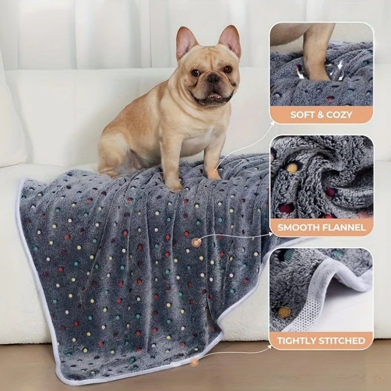 3PCS Soft Fluffy Pet Blanket C - Pet Supplies Discount 评论和价格